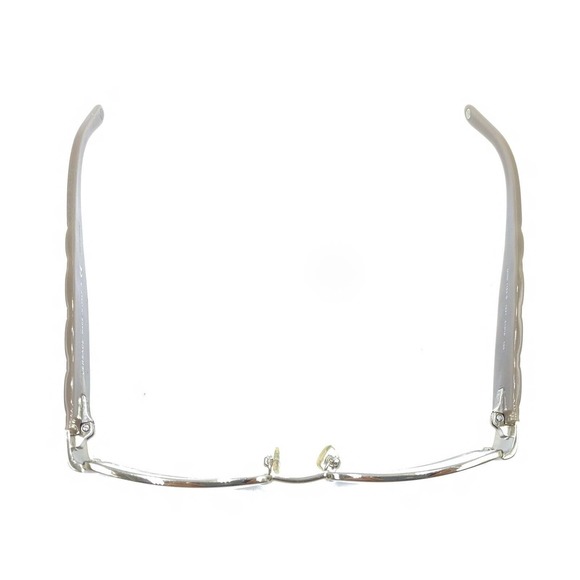 Versace MOD. 1153-B 1221 Gold Beige Rectangle Eyeglasses Frames 51-16 135 Italy - Picture 3 of 12